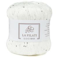 La Filati Lucido (80003); Состав: 90% Хлопок, 10% Микропайетки; 50 г / 445 м